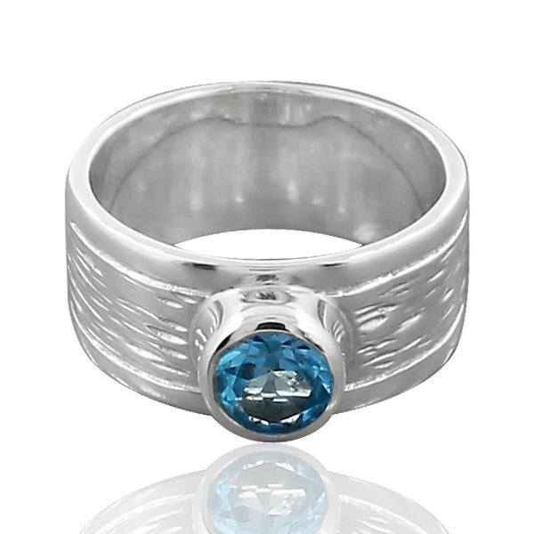 BLUE TOPAZ RING