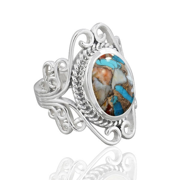 TURQUOISE SPINY OYSTER RING