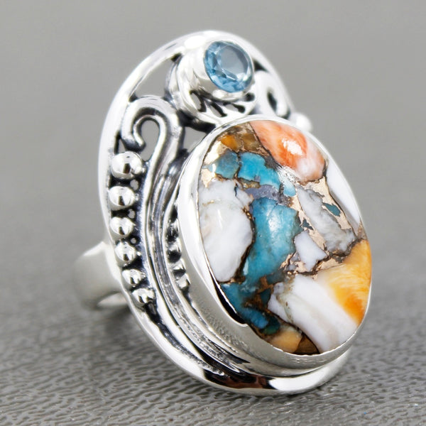 TURQUOISE SPINY OYSTER RING