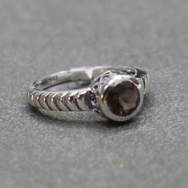 SMOKY QUARTZ RING