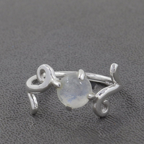 RAINBOW MOONSTONE RING