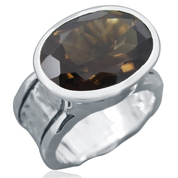 SMOKY QUARTZ RING