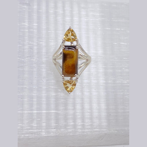 TIGER EYE RING