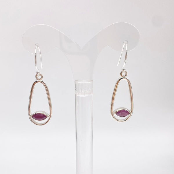 Ruby Earring